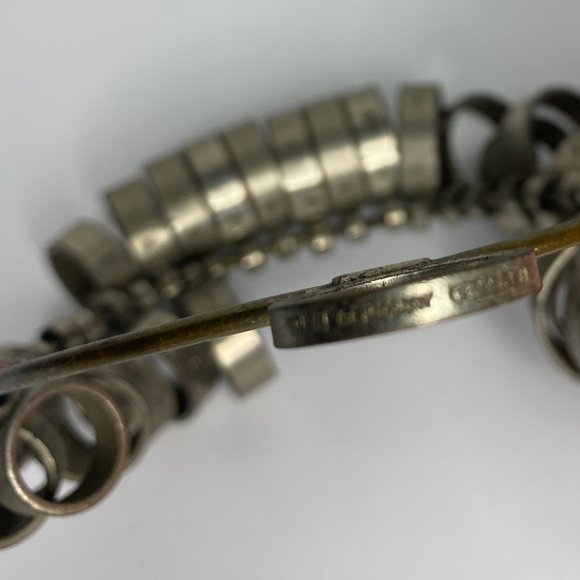 Vintage Metal Finger Gauge Set Ring Sizer Tool Made in West Germany - Picture 2 of 3